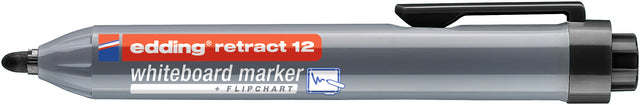 Whiteboardmarker edding 12 rond 1.5-3mm zwart