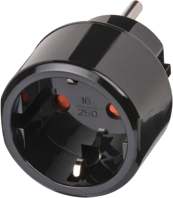 Reisstekker Brennenstuhl adapter USA  zwart