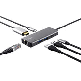 Adapter Trust DALYX 6-IN-1 USB-C multipoort - afbeelding 4