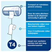 Toiletpapier Tork T4 Advanced 2laags 200 vel wit - afbeelding 8