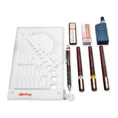 Tekenset rOtring Isograph College 0.25-0.35-05mm - afbeelding 4