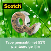 Plakband Scotch Magic 919 19mmx20m + afroller - afbeelding 4