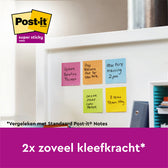 Memoblok 3M Post-it Z-Note R330 SS 76x76mm assorti - afbeelding 6