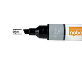 Whiteboardmarker Nobo Liquid schuin ass 4mm - afbeelding 4