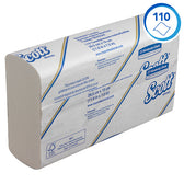 Handdoek Scott Slimfold 1laags 190x300mm wit - afbeelding 8