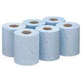 Poetspapier WypAll L10 1laags 280 vel blauw - afbeelding 2