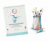 Aquarelblok Qrea 24x32 20vel 200gr spiraal - afbeelding 9