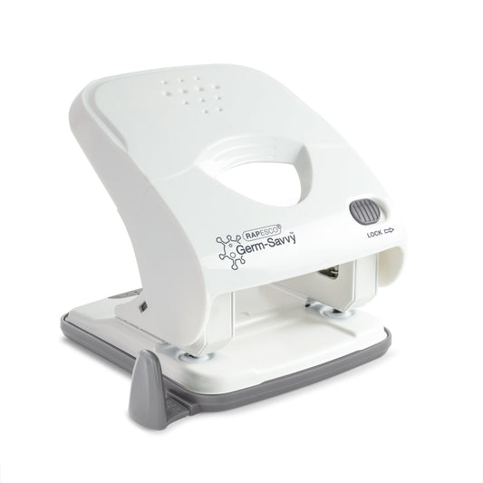 Perforator Rapesco Germ-Savvy X5-40ps 2gaats wit
