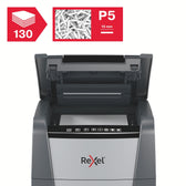 Papiervernietiger Rexel Optimum Auto 130M 2x15mm - afbeelding 9
