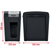 Papiervernietiger Rexel Secure MC6-SL 2x15mm - afbeelding 5