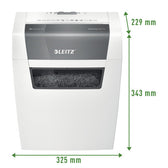 Papiervernietiger Leitz IQ Home 4x28mm - afbeelding 5