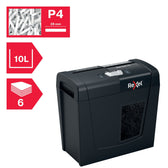 Papiervernietiger Rexel Secure X6 snippers 4x40mm - afbeelding 9
