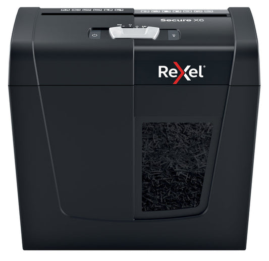 Papiervernietiger Rexel Secure X6 snippers 4x40mm