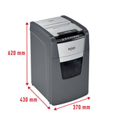 Papiervernietiger Rexel Optimum Auto 130X 4x28mm - afbeelding 4