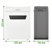 Papiervernietiger Leitz IQ Protect Prem 8X 4x40mm - afbeelding 5