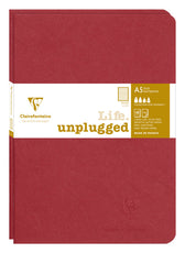Schrift Clairefontaine A5 lijn 96pag 90gr rd 2st