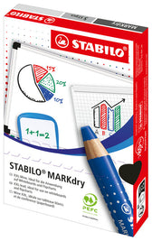 Whiteboardpotlood STABILO MARKdry 648/46 zwart - afbeelding 5