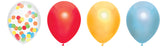 Ballonnen Haza Over The Rainbow 30cm 6st ass