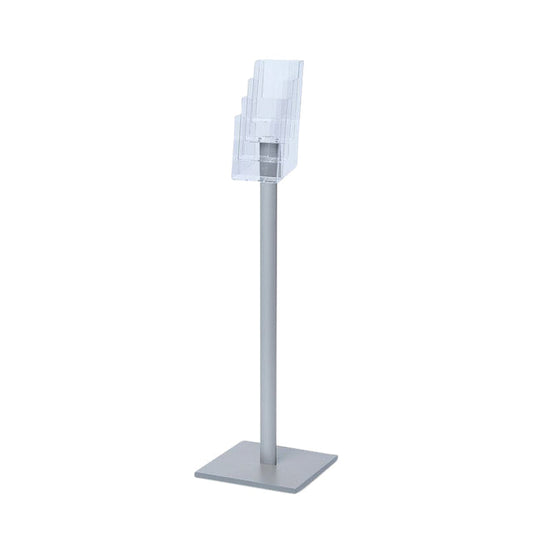 Brochurehouder Quan met standaard 4x 110x140x30mm
