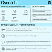 Multifunctional Laser HP Color LaserJet 4302fdn - afbeelding 10