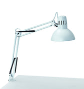 Bureaulamp MAUL Study tafelklem excl.lamp E27 wit - afbeelding 7