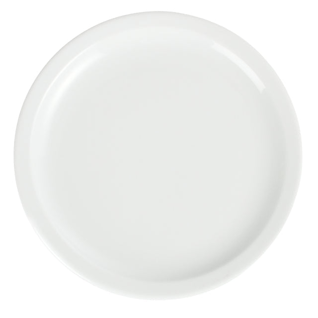 Bord Olympia Whiteware 23 cm doos 12 stuks wit