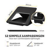 Laptopstandaard Fellowes Breyta zwart - afbeelding 7