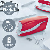 Nietmachine Leitz Nexxt WOW  contactloos vel rood - afbeelding 5