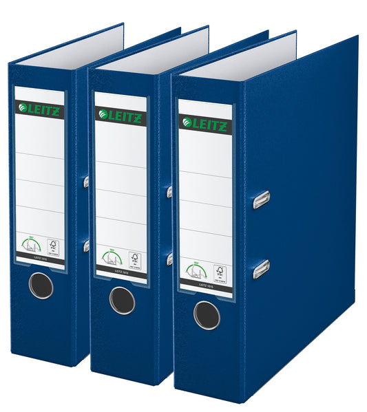 Ordner Leitz 180° 1010 3 stuks blauw