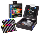 Brushpen Staedtler pigment pen etui 24 st - afbeelding 4