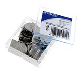 Hoekclips Westcott aluminium zilverkleurig - afbeelding 3