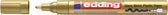 Paintmarker edding 750 oliebasis 2-4mm crea goud