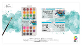 Aquarelverf Nassau fine art doos a 36 napjes - afbeelding 4