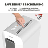 Papiervernietiger Fellowes LX65 4x40mm wit - afbeelding 8