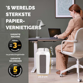 Papiervernietiger Fellowes LX65 4x40mm wit - afbeelding 10