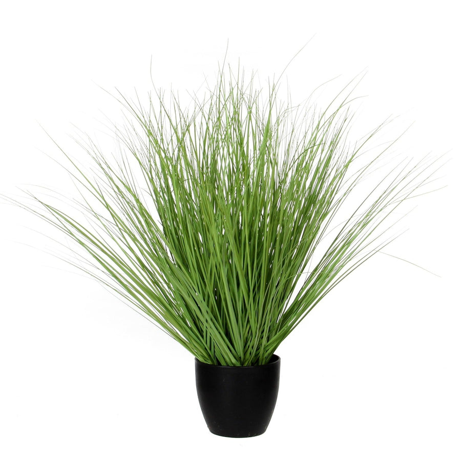 Kunstplant Mica Gras in plastic pot