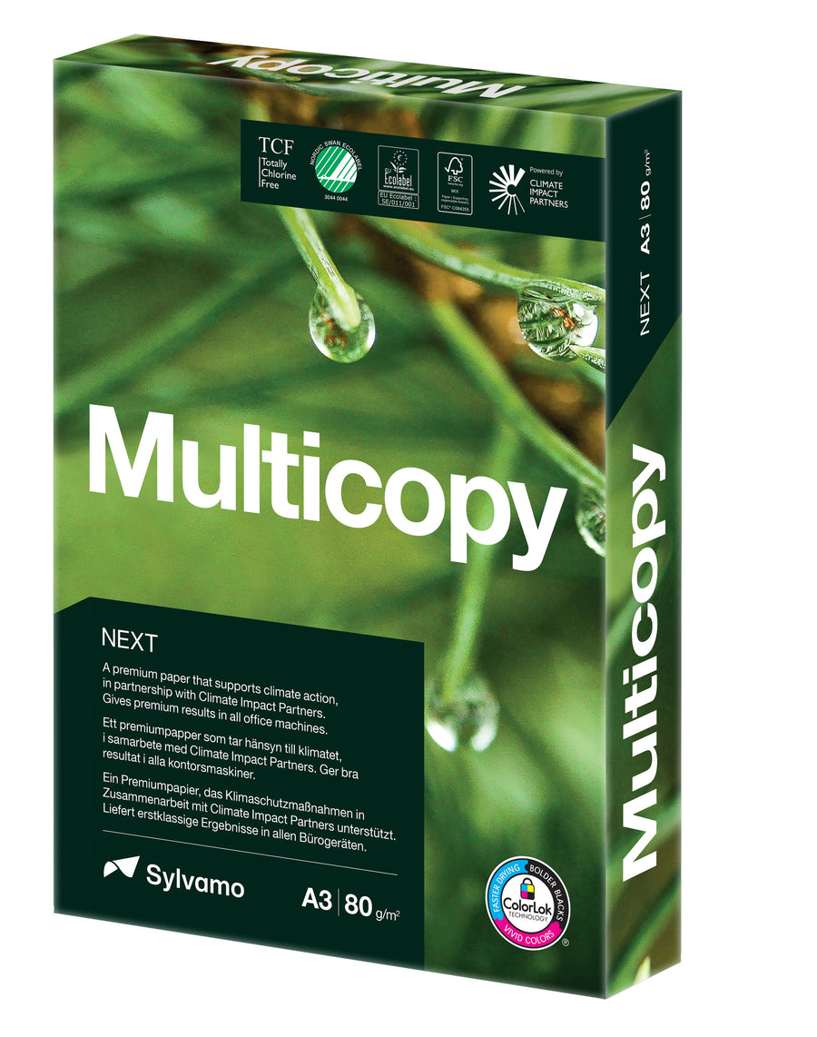 Kopieerpapier Multicopy Next A3 80gr wit