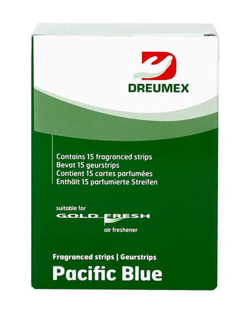 Luchtverfrisser Dreumex Gold Fresh Pacific Blue