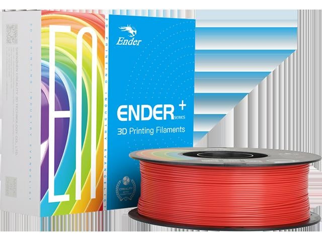 3D Filament Creality PLA+ 1.75mm rood 1kg