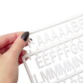 Letterbord Zwart 60 x 80 cm - afbeelding 7