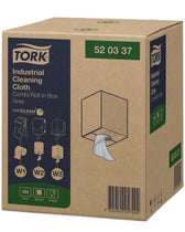 Reinigingsdoek Tork W1 W2 W3 Industrial grijs - afbeelding 4