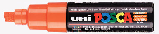 Paintmarker Uni POSCA PC8K B schuin donker oranje