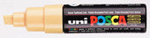 Paintmarker Uni POSCA PC8K B schuin zalmroze