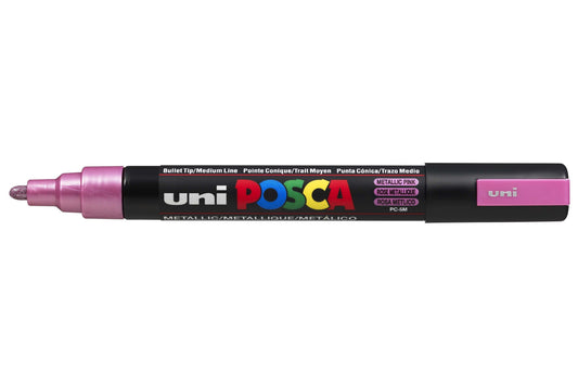 Paintmarker Uni POSCA PC5M M metallic roze