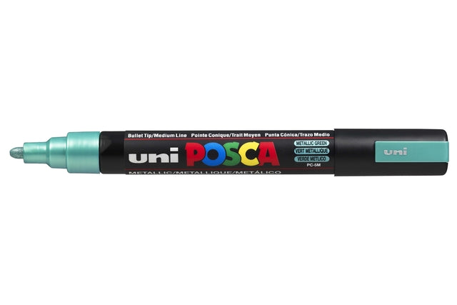 Paintmarker Uni POSCA PC5M M metallic groen