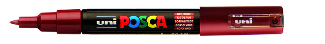 Paintmarker Uni POSCA PC1MC EF wijnrood