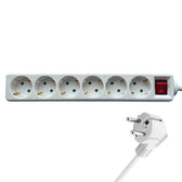 Stekkerdoos BRASQ  6 voudig 1.4 meter wit - afbeelding 5