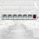 Stekkerdoos BRASQ  6 voudig 1.4 meter wit - afbeelding 9