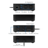 USB-C Docking Station HDMI monitoren displayLink - afbeelding 6