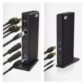 USB-C docking station voor 1 HDMI USB A/C Netwerk - afbeelding 6